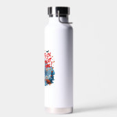 Trick oder Treat Time: Ghost Ski Fun Design Trinkflasche (Links)