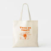Trick oder Treat Tote Bag Tragetasche (Rückseite)