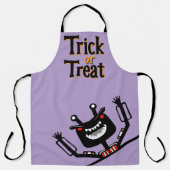 Trick oder Treat Trivet Schürze (Vorderseite)