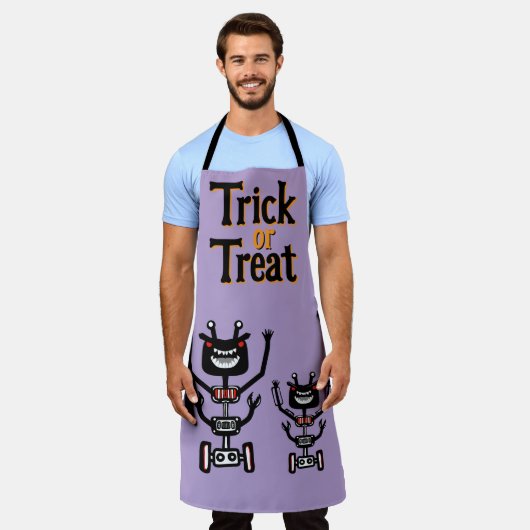 Trick oder Treat Trivet Schürze (Getragen)