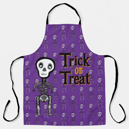 Trick oder Treat Trivet Schürze (Vorderseite)