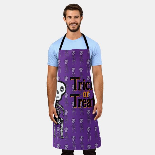 Trick oder Treat Trivet Schürze (Getragen)