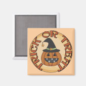 Trick oder Treat Tshirts und Geschenke Magnet (Vorderseite/Rückseite)