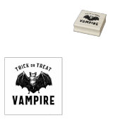 Trick oder Treat Vampire Gummistempel (Stempel)