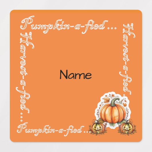 Trick oder Treat von... Etiketten (Design 2)