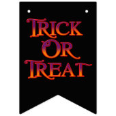 Trick oder Treat Wimpelkette (Dritte Fahne)