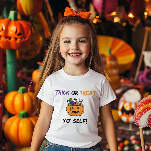 Trick oder Treat Yo’ Self Funny Candy Halloween T-Shirt