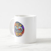 Trick oder Treat - Zombie Hand mit Süßigkeiten Kaffeetasse (Vorderseite Links)