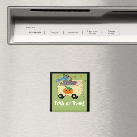 Trick oder Treatbär Magnet (In Situ (Geschirrspüler))