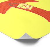 Trick- oder Treatdekor Halloween-Poster Poster (Ecke)