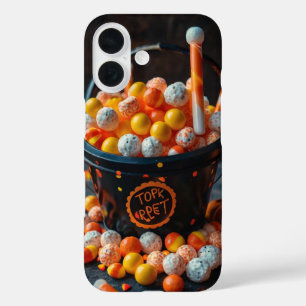 Trick oder Treateien iPhone 16 Hülle