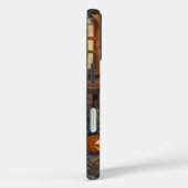 Trick oder Treater, mutiges Halloween-Kostümmädche Case-Mate iPhone Hülle (Rückseite / Rechts)