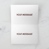 Trick- oder Treaterkarte Karte (Innenseite)