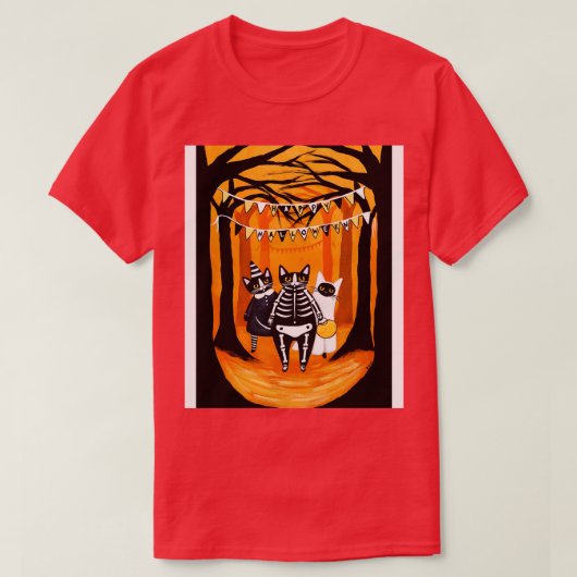 Trick oder Treaters T-Shirt (Design vorne)