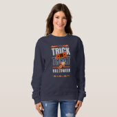 Trick- oder TreatHalloween-Design 2023 Sweatshirt (Vorne ganz)