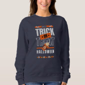 Trick- oder TreatHalloween-Design 2023 Sweatshirt (Vorderseite)