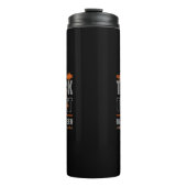 Trick- oder TreatHalloween-Design 2023 Thermosbecher (Vorderseite)