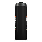 Trick- oder TreatHalloween-Design 2023 Thermosbecher (Vorderseite)