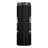 Trick- oder TreatHalloween-Design 2023 Thermosbecher (Rückseite)