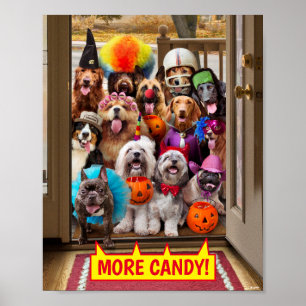 Trick-oder-Treathunde Poster