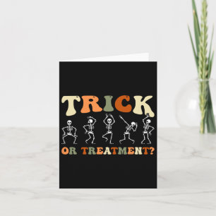 Trick oder Treatment Physical Therapy Pt Halloween Karte