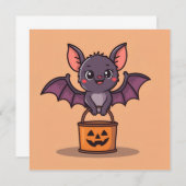 Trick oder Treatschiff Einladung (Vorne/Hinten)