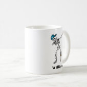 Trick oder Treppen Halloween Dabbing Pirate Custom Kaffeetasse (VorderseiteRechts)