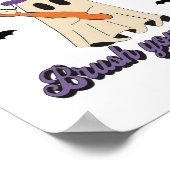 Trick oder Trete Brush Ihre Zähne Zahnpflegemittel Poster (Ecke)