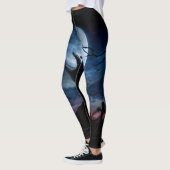 Trick oder Trete, Halloween-Party, Boo-Leggings Leggings (Links)