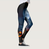 Trick oder Trete, Halloween-Party, Boo-Leggings Leggings (Rechts)