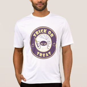 Trick oder Trete halloween Starbucks im T- T-Shirt