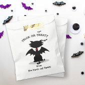 Trick oder Treten Black Cat Bat Halloween-Party Geschenktütchen