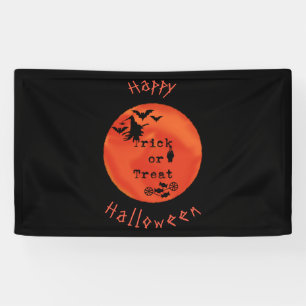 Trick oder Treten mit Hexen & Fledermäusen auf Ora Banner