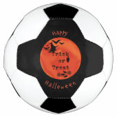 Trick oder Treten mit Hexen & Fledermäusen auf Ora Fußball (Vorderseite)