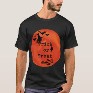 Trick oder Treten mit Hexen & Fledermäusen auf Ora T-Shirt