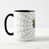 Trick oder Treten mit Spider Web Tasse (Links)