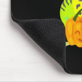 Trick oder Tweet Parakeet Budgie Mama Halloween Bi Mousepad (Ecke)
