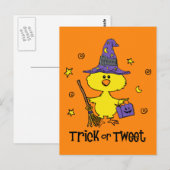 Trick oder Tweet Postkarte (Vorne/Hinten)