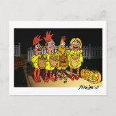 Trick oder Tweet? Postkarte (Vorderseite)