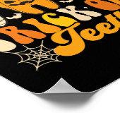 Trick oder Zähne Halloween Kostüme Dental Istant d Poster (Ecke)