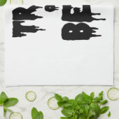 trick or beer geschirrtuch (Gefaltet)