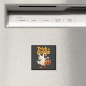 Trick or Gans Halloween Gans Magnet (In Situ (Geschirrspüler))