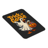 Trick or Gans Halloween Gans Magnet (Rechte Seite)