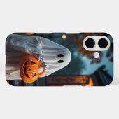 Trick-or-Leckerei-Ghost Case-Mate iPhone Hülle (Rückseite (Horizontal))