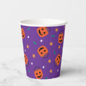 Trick-or-Leckerei Pappbecher (Rückseite)