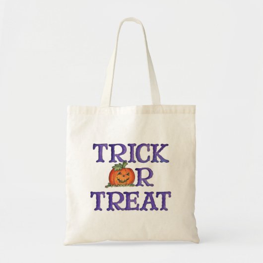 Trick-or-Leckerei Tragetasche (Vorne)