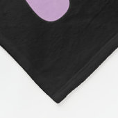 Trick or lehren Niedliche Ghost-Kaffeepumpen Hallo Fleecedecke (Ecke)