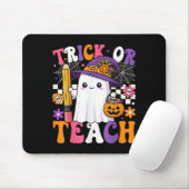 Trick or lehrer Pencil Ghost Funny Hallowee Mousepad (Mit Mouse)