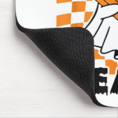 Trick or lehrghost Retro Groovy Halloween Teache Mousepad (Ecke)