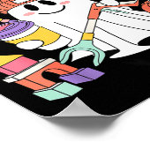 Trick Or Ot Occupational Therast Ghost Halloween W Poster (Ecke)